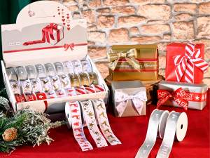 Cintas grossgrain navideñas al por mayor