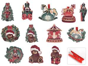 wholesale christmas parcel clips