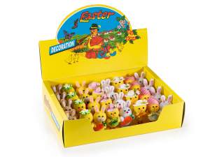 Al por mayor pollitos decorativos conejo de pascua