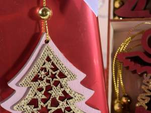 Adornos para árboles de Navidad al por mayor de ma