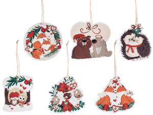 Decoraciones colgantes animales otoño
