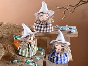 wholesale befana fabric sweets bag