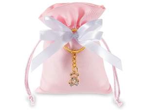 wholesaler pink teddy bear favor bag