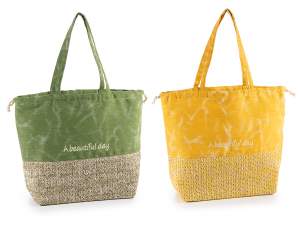 wholesale straw beach bag