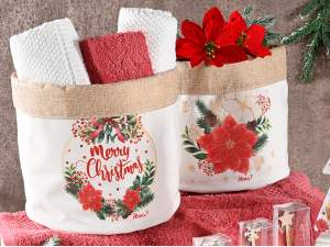 wholesale poinsettia vase basket