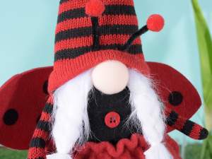 wholesale ladybug gnome decoration