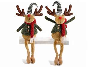 Wholesale reindeer long legs fabric