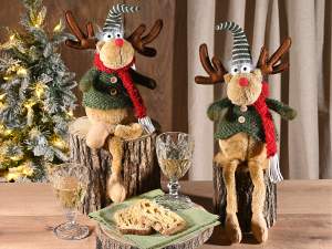Wholesale reindeer long legs fabric