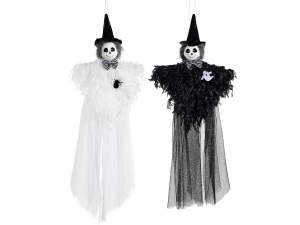 Grossista halloween fantasmi decori tulle