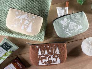 wholesale felt pencil case christmas