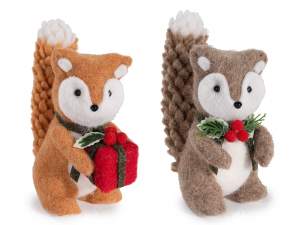 wholesale christmas decoration squirrel felt
