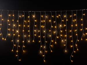 Grossistes de rideaux lumineux de pluie de Noël