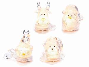 Grossiste figurines noel effet gleace led