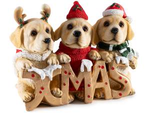 Perro decorativo navideño al por mayor