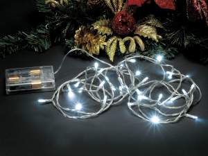 Fil de lumières LED de batterie