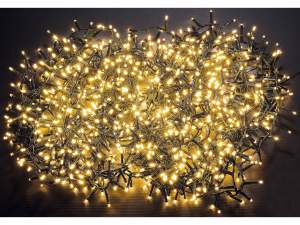 Ingrosso filo luci 1000 led bianco caldo