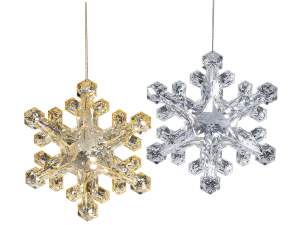 ingrosso addobbo fiocco neve albero