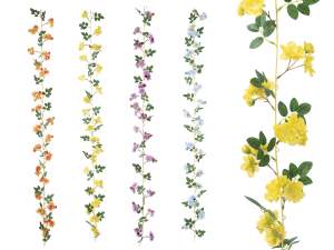 Ingrosso fiori giganti artificiali e ghirlande