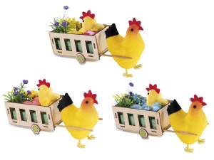 wholesaler hen chicks Easter cart