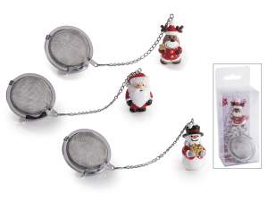 wholesale Christmas herbal tea infuser