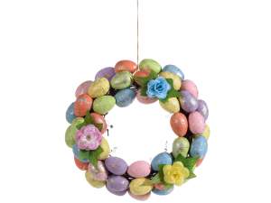 wholesale colored egg garland