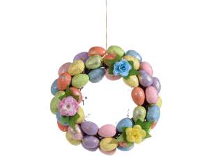 wholesale colored egg garland