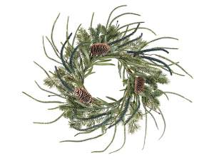 ingrosso ghirlanda natale nordica pigne