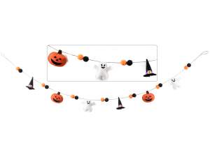 ingrosso ghirlande festone zucca fantasma cappello