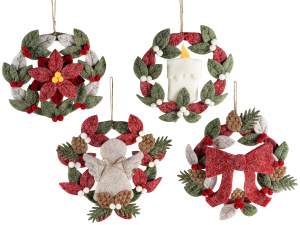 ingrosso decoro ghirlanda natale