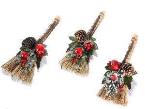 Ghirlande și flori artificiale de Crăciun