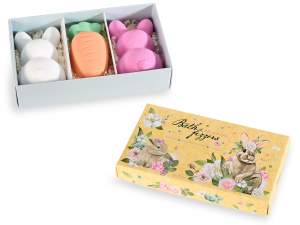 wholesale bath bomb easter rabbit carrot