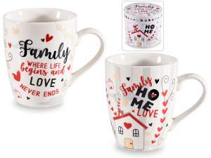 wholesale family home gift mug
