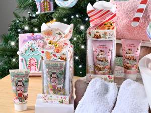 wholesale gift pack christmas foot cream