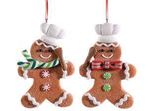 wholesale gingerbread man tree decoration
