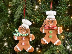 wholesale gingerbread man tree decoration