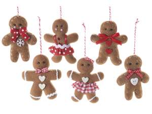 Wholesale decorated gingerbread Christmas man