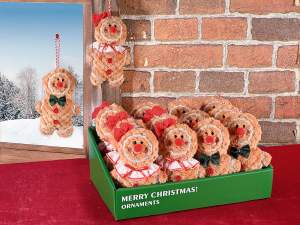 wholesale gingerbread tree decoration