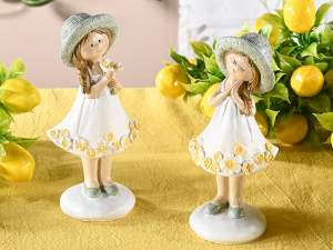 wholesale resin decoration girl braids
