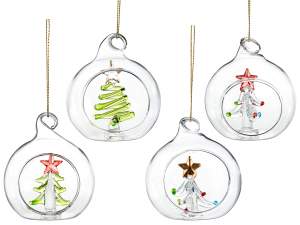 wholesale glass Christmas tree balls