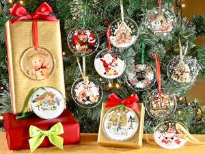 wholesale glass christmas tree decoration