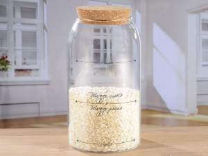 Glass food jar wholesaler