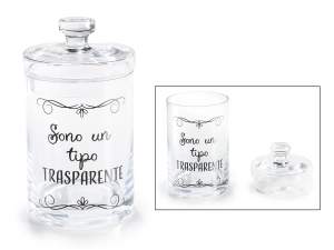 wholesale glass food jar