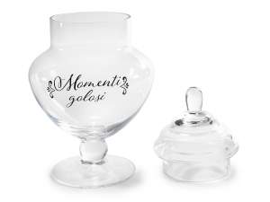 wholesale glass sweet jars