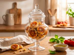 wholesale glass sweet jars