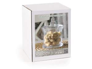 wholesale glass jar for sweets