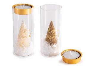 wholesale gold tealight christmas