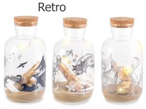 wholesaler glass jar sand sea furniture
