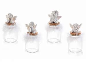 wholesale Glass jars little angels