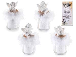 wholesale Glass jars angels