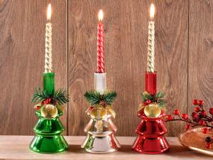 wholesale christmas tree candle holder